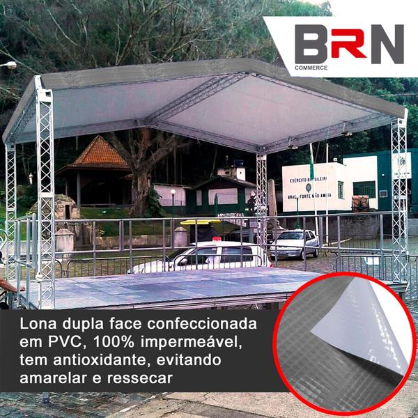 Imagem de Lona Blackout Impermeável Td1000 Cores cobertura para Palco Tenda Garagem 10x1,4 Metros