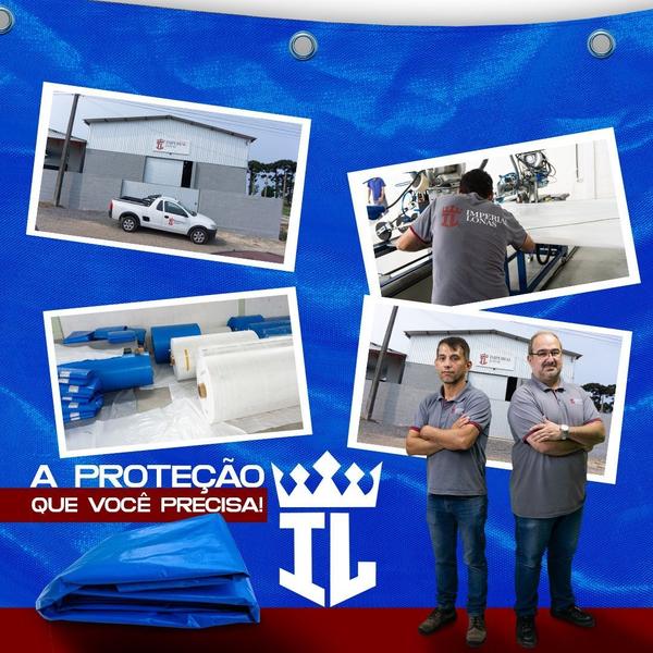 Imagem de Lona Capa Para Piscina 8x8,5 400 Micras c/ kit instalação