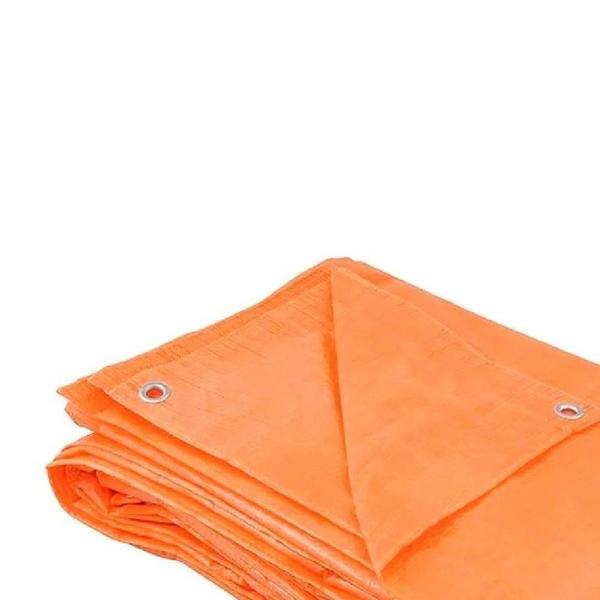 Lona Carreteiro Polietileno Laranja 10m x 4m NOVE54 Imagem de Lona Carreteiro Polietileno Laranja 10m x 4m NOVE54