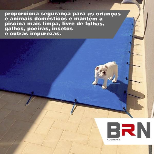 Imagem de Lona De Segurança E Proteção Para Piscina Acqua Azul 6,5x3,5 Metros