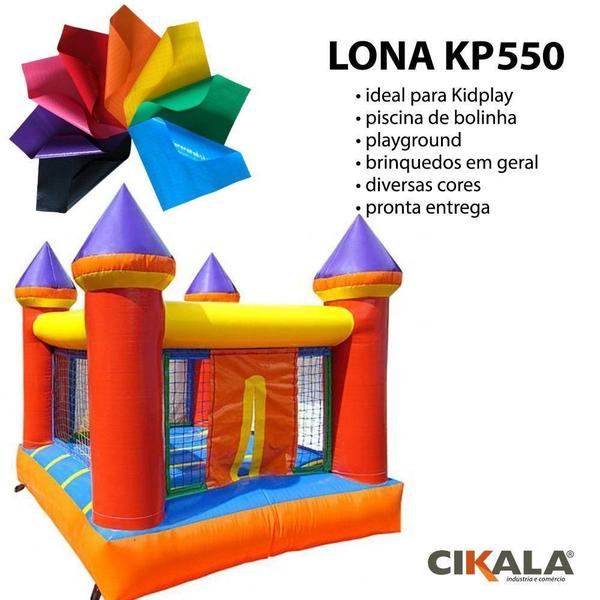 Imagem de Lona Kp550 Kidplay Laranja 15X1.40 Metros