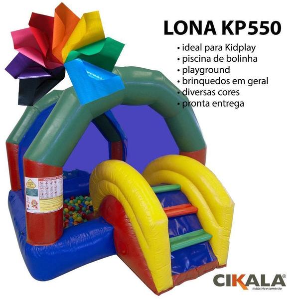 Imagem de Lona Kp550 Kidplay Preta 35X1.40 Metros