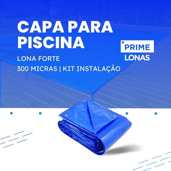 Imagem de Lona multiuso Impermeável 2,5x4 310 Azul - Primelonas SK