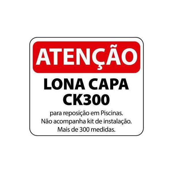 Imagem de Lona Para Piscina Translúcida CK300 2x2 Metros Reposição