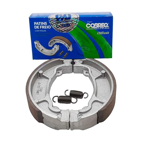 Imagem de Lona Patim Freio Cg Titan Fan Twister Cb300 Biz Bros Cobreq