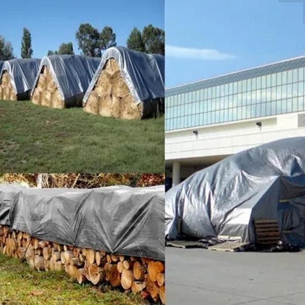 Lona Plástica Impermeável 300 Micras 5x10 Várias Cores - CARGA PESADA LONAS Imagem de Lona Plástica Impermeável 300 Micras 5x10 Várias Cores