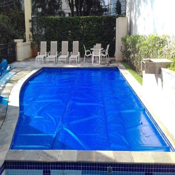 Imagem de Lona Térmica Piscina 330 Micras Atco 3X5 Black/Blue 5X3