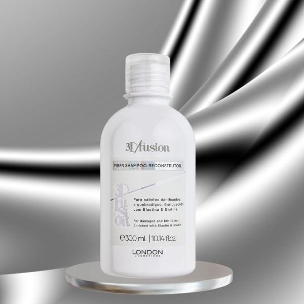 Imagem de London 3D Fusion Fiber Shampoo Reconstrutor 300ML