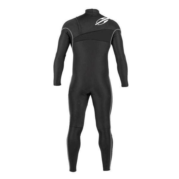 Imagem de Long John Mormaii Chestzip 3.2mm Flexxxa Pro Surf Preto