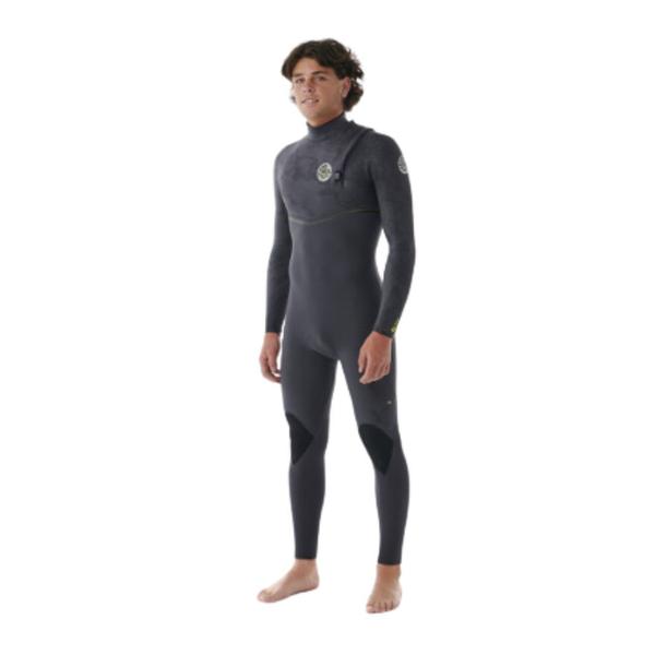 Imagem de Long John Rip Curl E-Bomb 3/2mm Zip Free CHARCOAL G