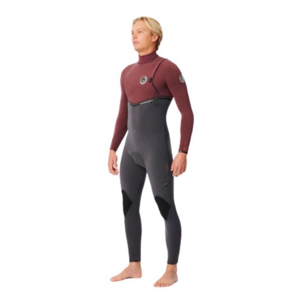 Imagem de Long John Rip Curl Flashbomb 3/2mm Zip Free MAROON G