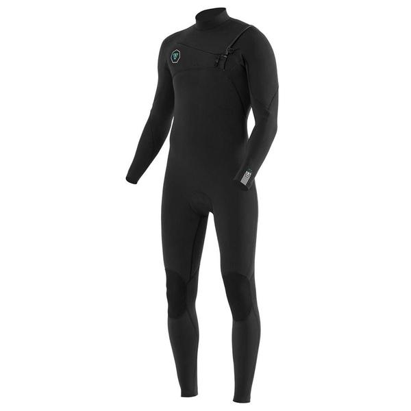 Imagem de Long John Vissla 7 Seas 3/2 Full Chest Zip Preto