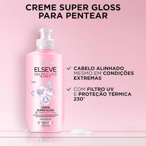 Imagem de Loreal Elseve Glycolic Gloss Creme Para Pentear - 250ml