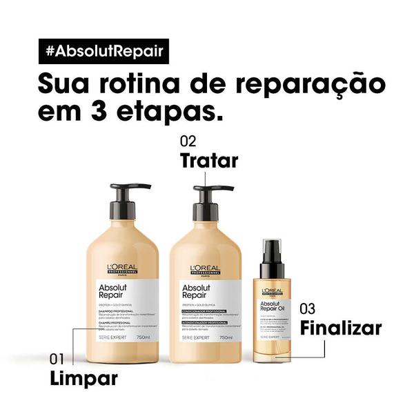 Imagem de LOréal Professionnel Absolut Repair Gold Quinoa Condicionador Reparador