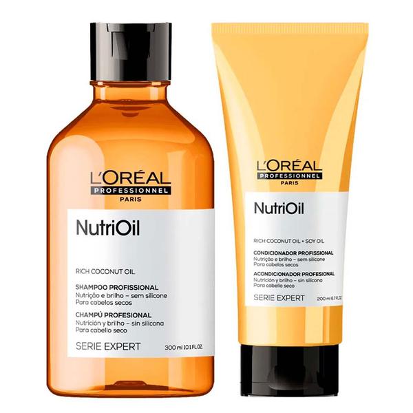 LOréal Professionnel NutriOil Kit - Shampoo + Condicionador - L'Oréal Professionnel LOréal Professionnel NutriOil Kit - Shampoo + Condicionador - L'Oréal Professionnel