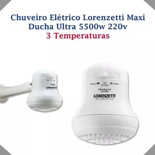 Imagem de Lorenzetti Maxi Ducha Ultra Branco 220V 5500 W