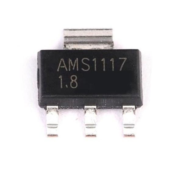 Imagem de Lote 30 peças AMS1117 - Smd 1,8V 1.8v Step down Regulador Tensão ams1117