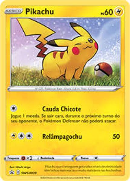 Imagem de Lote Pokémon 50 Cartas Sem Repetições Original Copag