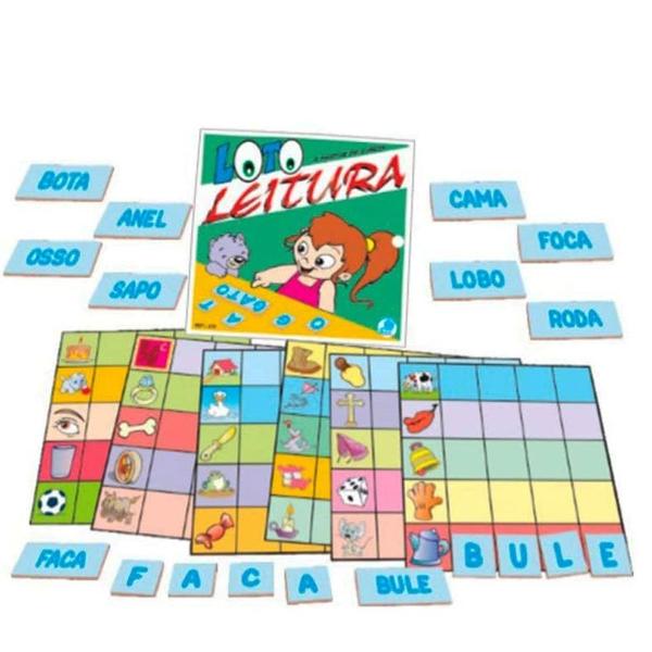 Loto Leitura Português Brinquedo Infantil Educativo - Simque Imagem de Loto Leitura Português Brinquedo Infantil Educativo