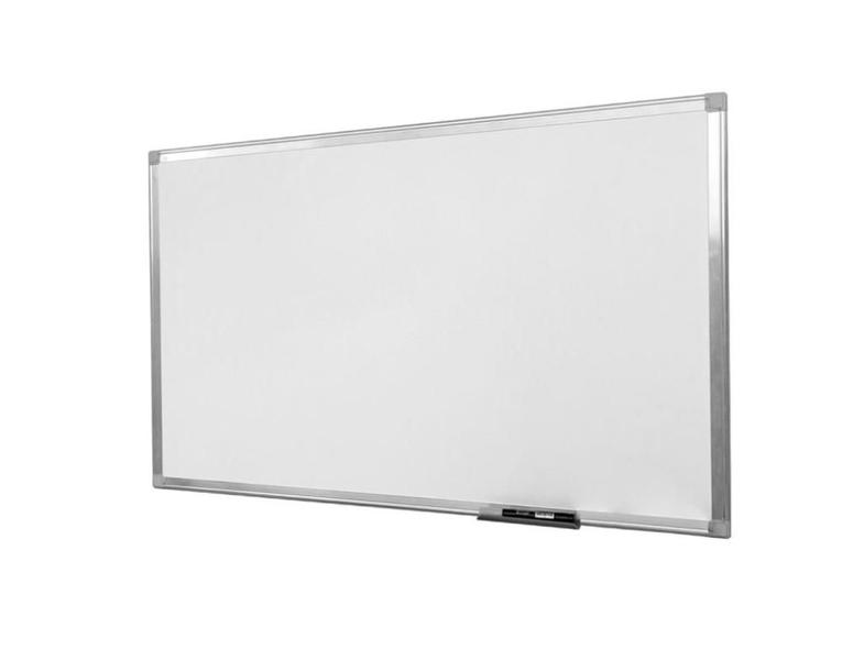 Imagem de Lousa de Fórmica Quadro Branco Luxo 0,90 X 0,60 C/ Manual E Kit