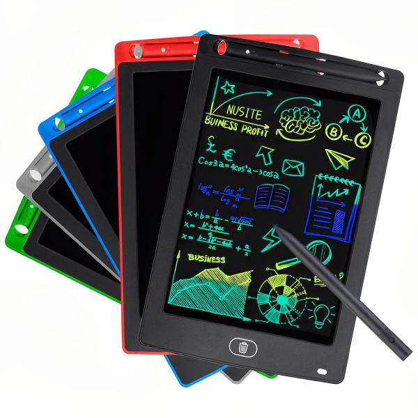 Imagem de Lousa Digital 10pol Lcd Tablet Infantil P/escrever E Desenho Crianças Presente Magica