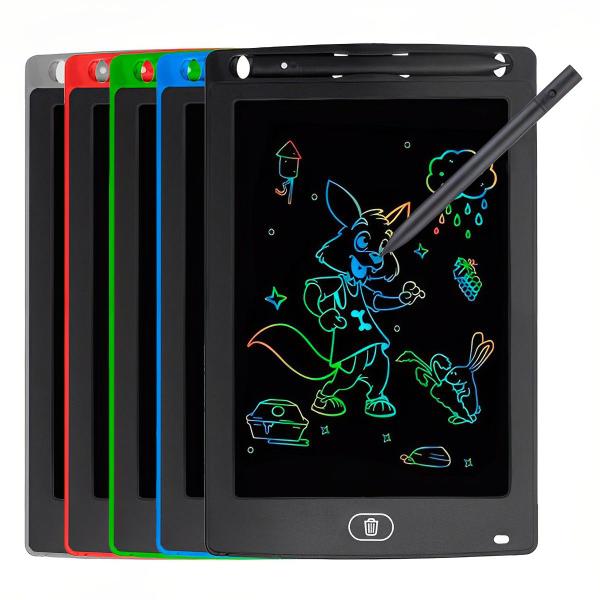 Imagem de Lousa Digital 8pol Lcd Tablet Infantil P/escrever E Desenho Crianças Presente Magica