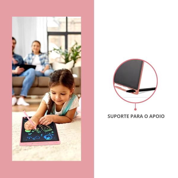 Lousa Digital Infantil 12" LCD, Para Desenho e Escrita Criativa - FSS Variedades Imagem de Lousa Digital Infantil 12" LCD, Para Desenho e Escrita Criativa