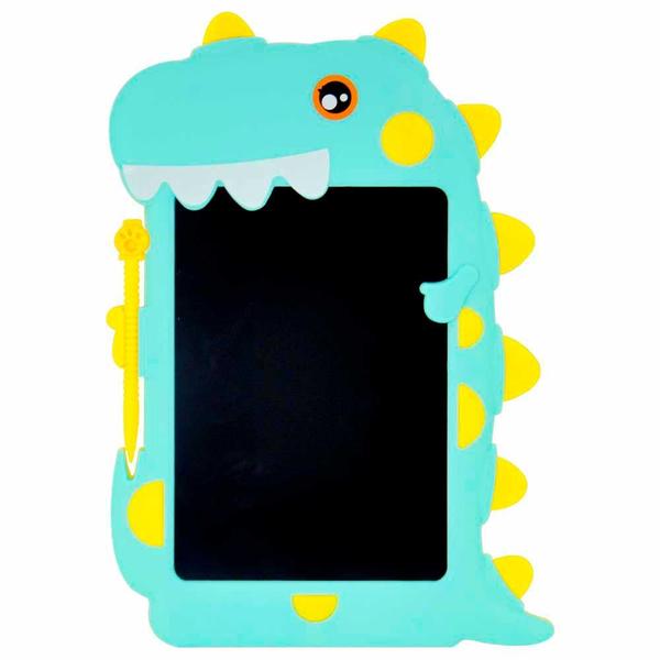 Lousa Educativa - Quadro LCD - Dino Verde - DM Toys Imagem de Lousa Educativa - Quadro LCD - Dino Verde - DM Toys