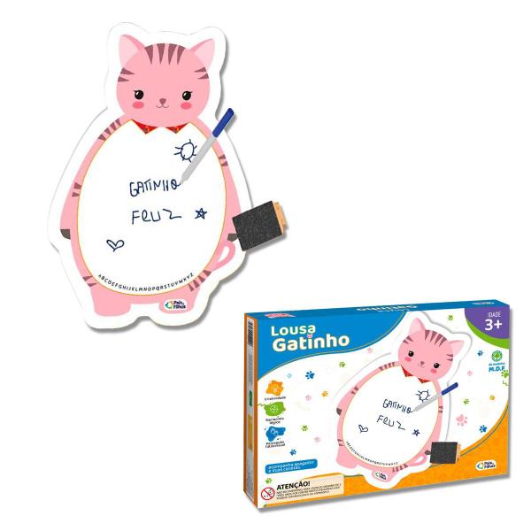 Lousa Gatinho Desenhar Escrever Infantil Criança - Pais & Filhos Imagem de Lousa Gatinho Desenhar Escrever Infantil Criança