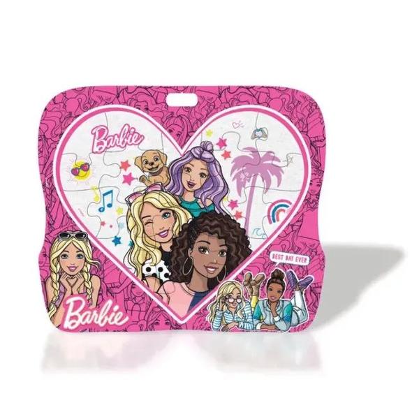 Lousa Infantil Em Madeira Barbie Fun Imagem de Lousa Infantil Em Madeira Barbie Fun