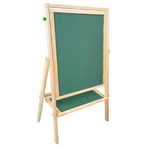 Lousa Infantil Quadro Negro E Branco Com Cavalete Giratório - Carlu Imagem de Lousa Infantil Quadro Negro E Branco Com Cavalete Giratório