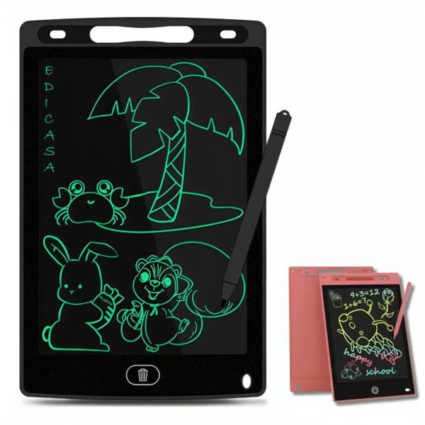 Lousa LCD Digital Infantil 12 Polegadas, Perfeita Para Desenho e Aprendizado - FSS Variedades Imagem de Lousa LCD Digital Infantil 12 Polegadas, Perfeita Para Desenho e Aprendizado