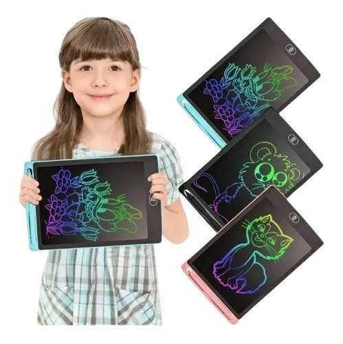 Imagem de Lousa Magica Digital Infantil Brinquedo Educativo Tela lcd 8,5 Polegadas Cores Variadas