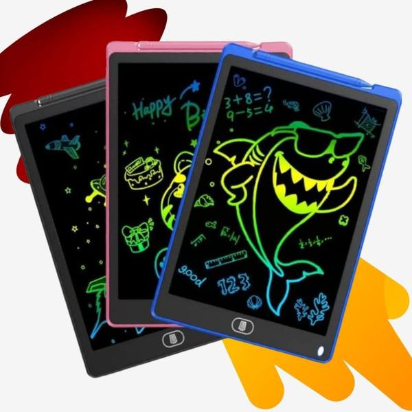 Imagem de Lousa Magica Digital Tablet Infantil Interativa Desenho Lcd