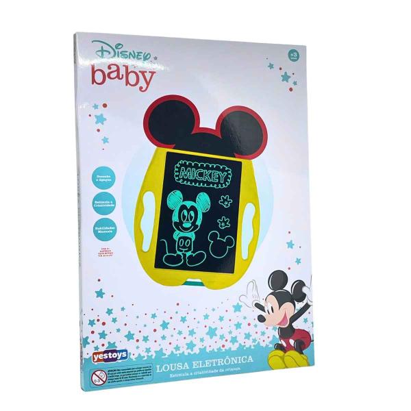 Imagem de Lousa Mágica Eletrônica Mickey Minnie Original Disney Baby  Yes Toys  Lousinha Crianças +3 Anos