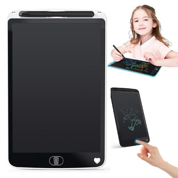 Imagem de Lousa Mágica Infantil Colorida Digital LCD de 8,5 polegadas Tablet Para Desenhar e Escrever