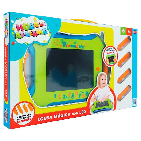 Imagem de Lousa Mágica Infantil com Led - Hora de Aprender - Toyng