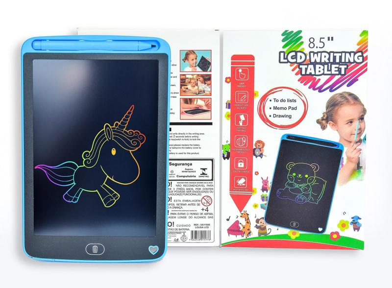 Imagem de Lousa Magica Infantil Digital 8,5 Lcd Tablet Desenho Premium