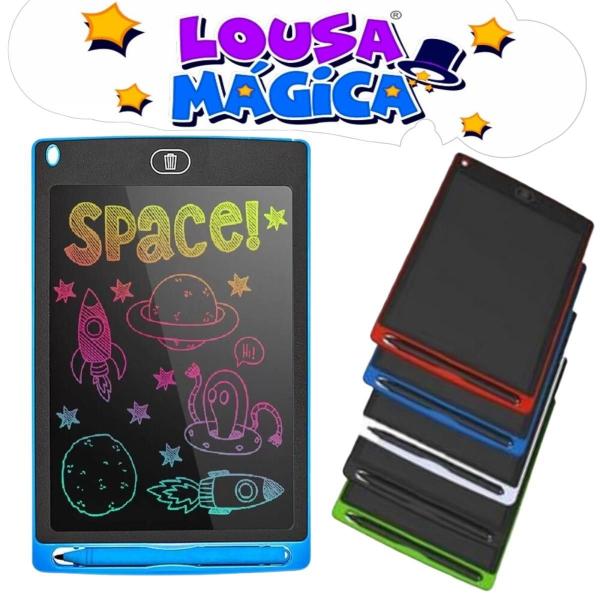 Imagem de Lousa Magica Infantil Digital 8,5 Lcd Tablet Desenho Preto