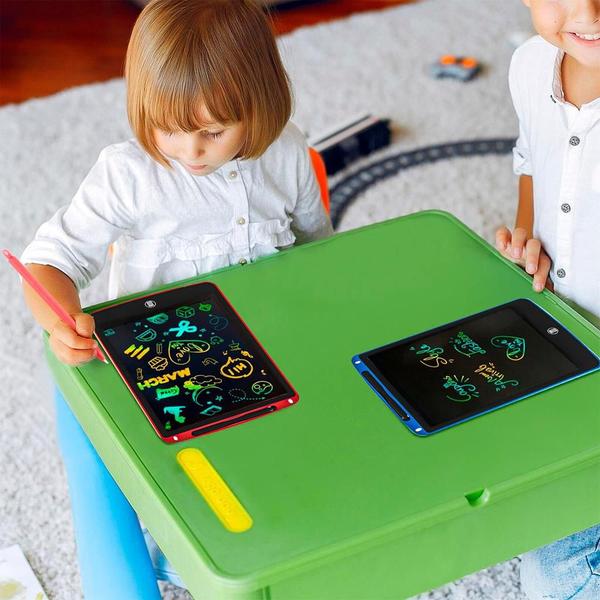Imagem de Lousa Mágica Infantil Digital Colorida 8,5 Polegadas Tablet - Art Brink