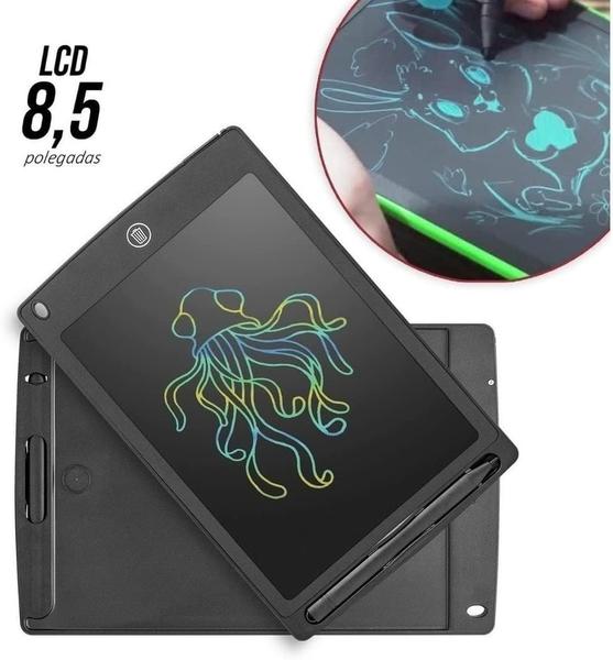 Imagem de Lousa Magica Infantil Digital Tablet LCD 8.5 Polegadas Com Caneta Resistente a Queda