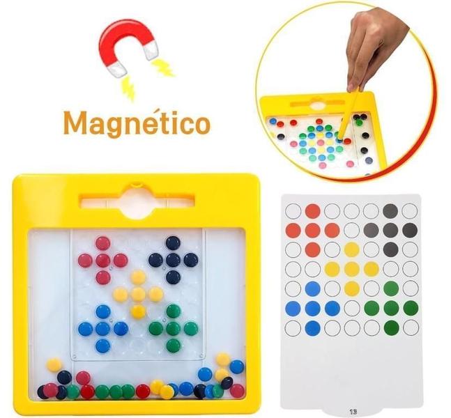 Imagem de Lousa Mágica Infantil Diversão Magnética - Play Fun