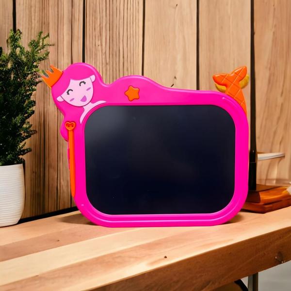 Imagem de Lousa Mágica Infantil Tablet Digital LCD 10” Com Caneta XTrad XZB-14