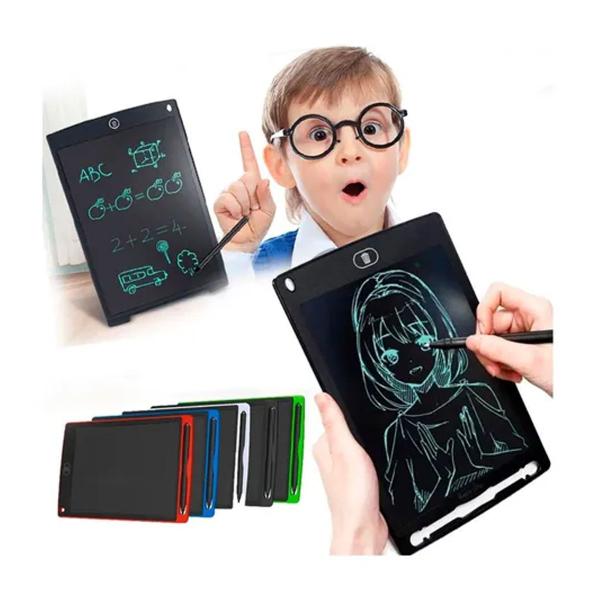 Imagem de Lousa Mágica Infantil Tela Lcd Tablet De Escrever E Desenhar 8,5