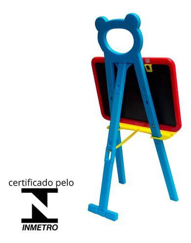 Imagem de Lousa Mágica Quadro Negro Com Pedestal Acessórios Importway