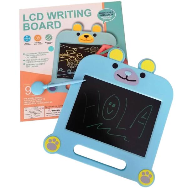 Imagem de Lousa Mágica Tablet Brinquedo Infantil Lcd 3d Urso