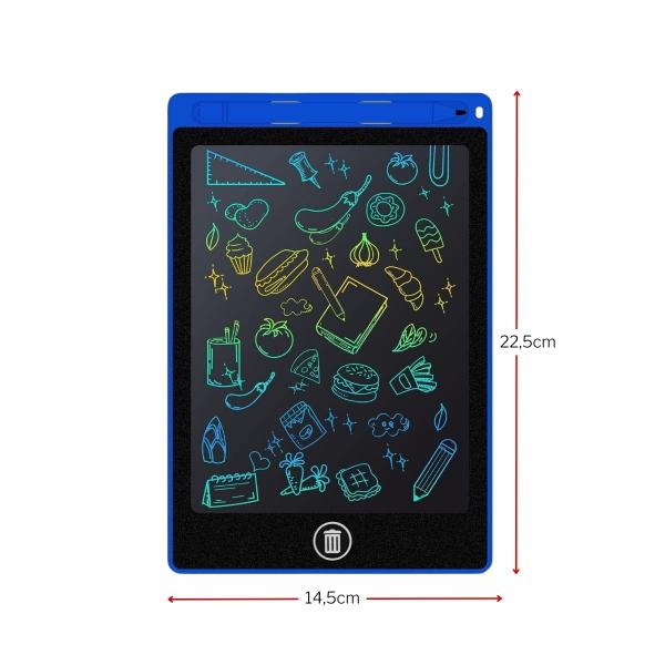 Imagem de Lousa Mágica Tablet Infantil Tela LCD 8,5'' Para Escrever e Desenhar