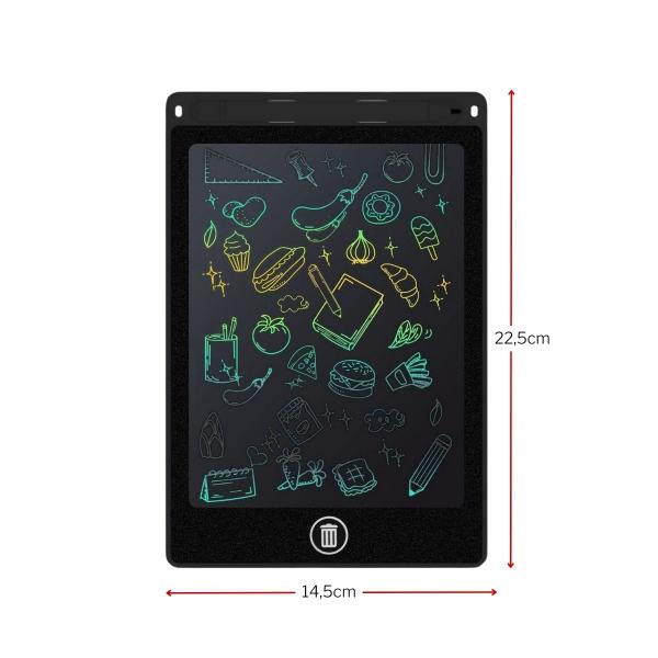 Imagem de Lousa Mágica Tablet Infantil Tela LCD 8,5'' Para Escrever e Desenhar