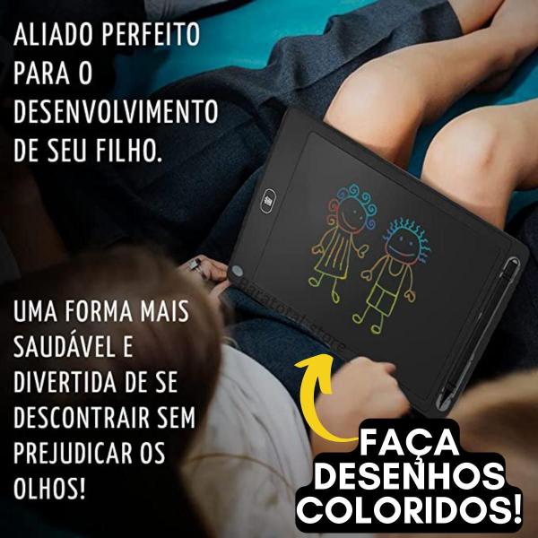 Imagem de Lousa Mágica Tablet Infantil Tela Lcd Escrever E Desenhar