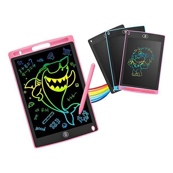 Lousa Mágica Tablet LCD Rosa de 10" Lousa Mágica com Botão de Apagar Desenhar e Anotar - DRAIK Imagem de Lousa Mágica Tablet LCD Rosa de 10" Lousa Mágica com Botão de Apagar Desenhar e Anotar